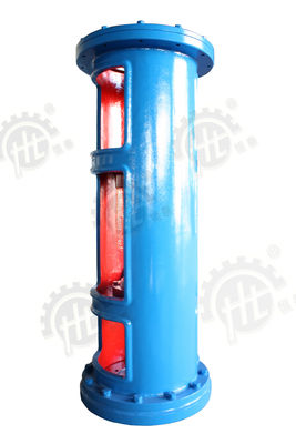 Cast Iron Industrial Mixer Blades Vertical Flange Tilt Mounted