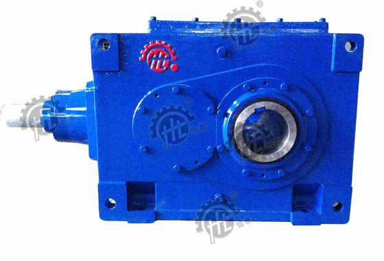 Hollow Shaft spiral Bevel Helical Gearbox right angle reducer